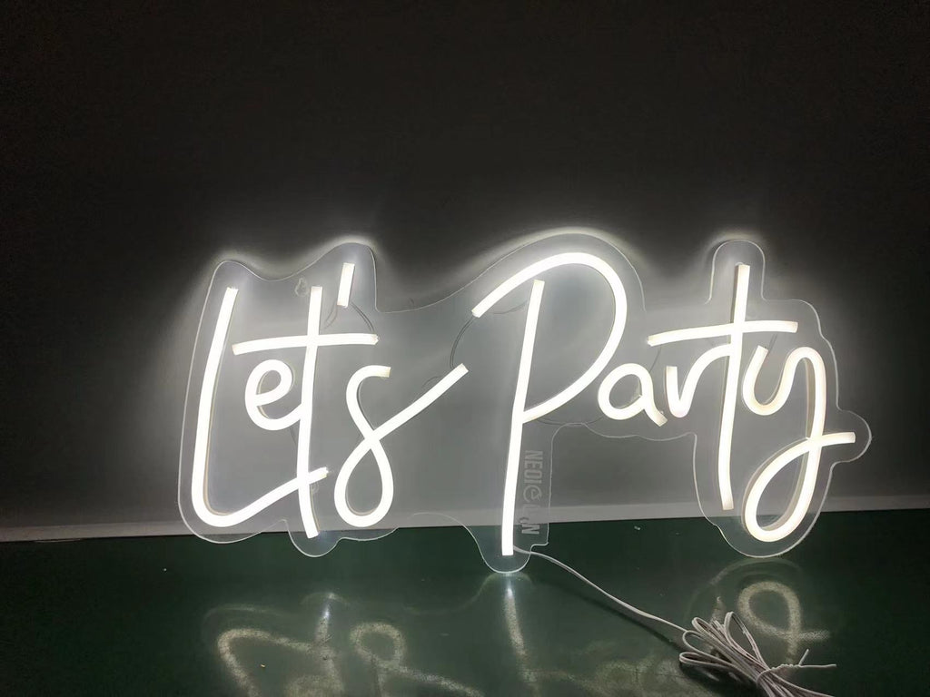 Let‘s Party Neon Sign